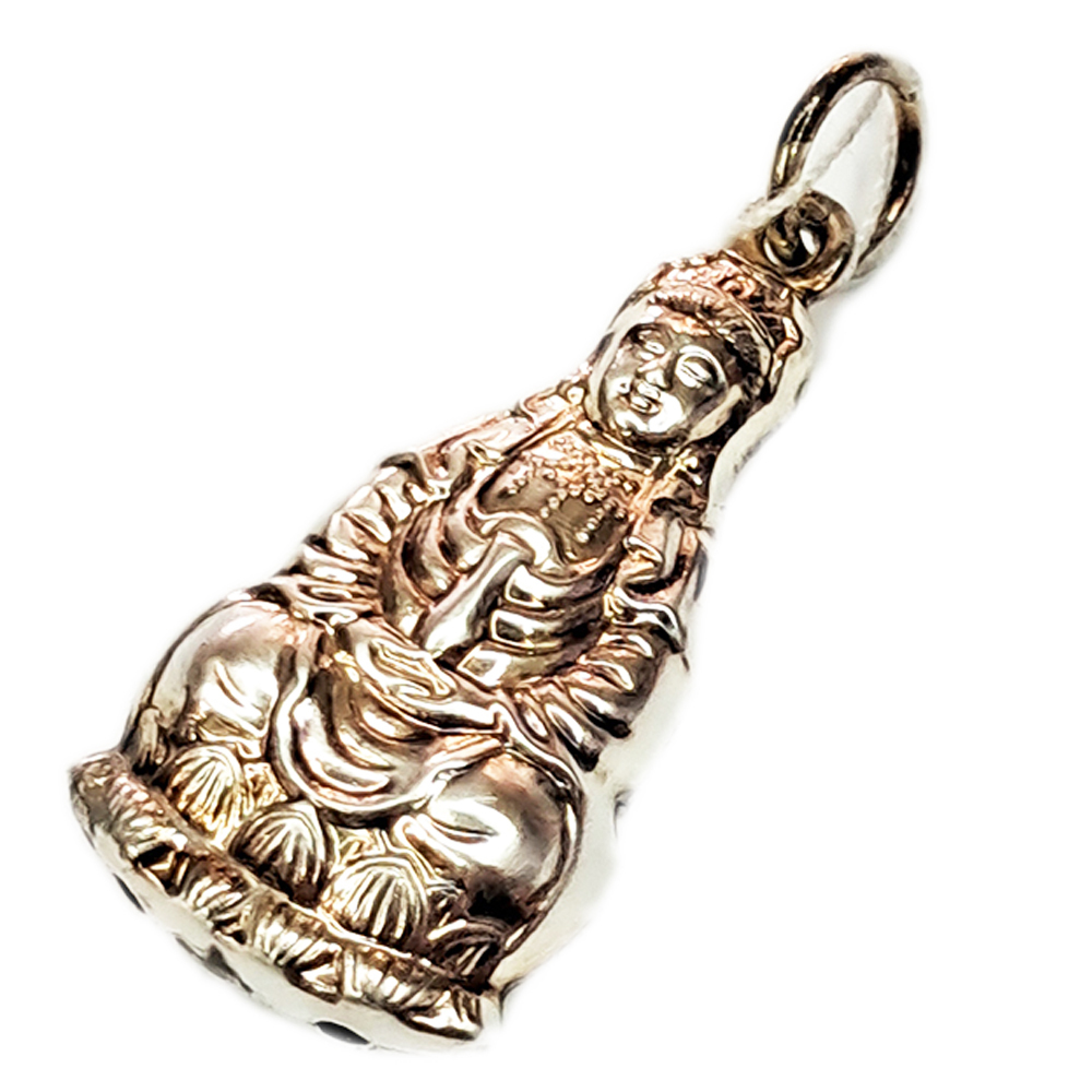 觀音菩薩{925純銀}雙面墜飾 【十方】144925