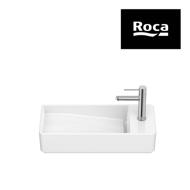Roca "Tura" 327692000 Wallhung basin without overflow