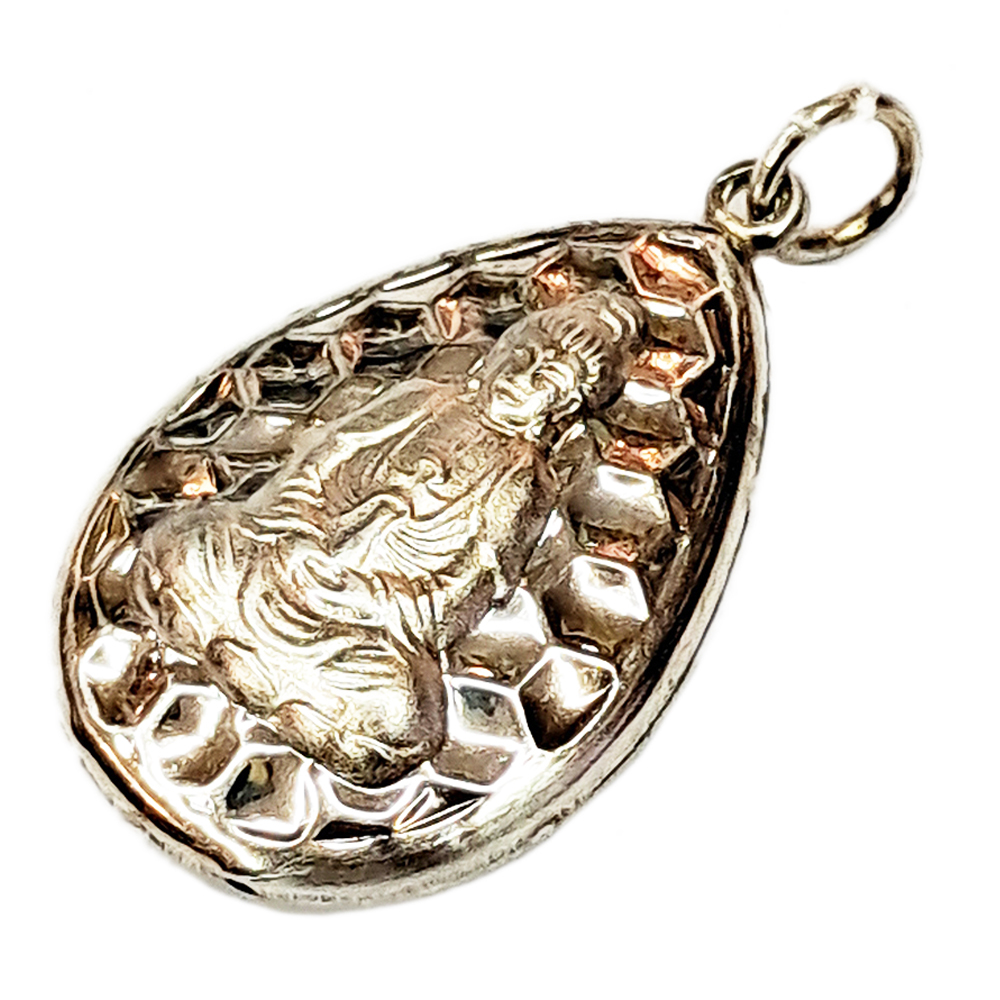 寶瓶觀音{925純銀}墜飾2.2公分【十方】145888