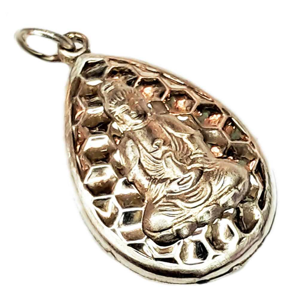 寶瓶觀音{925純銀}墜飾2.2公分【十方】145888