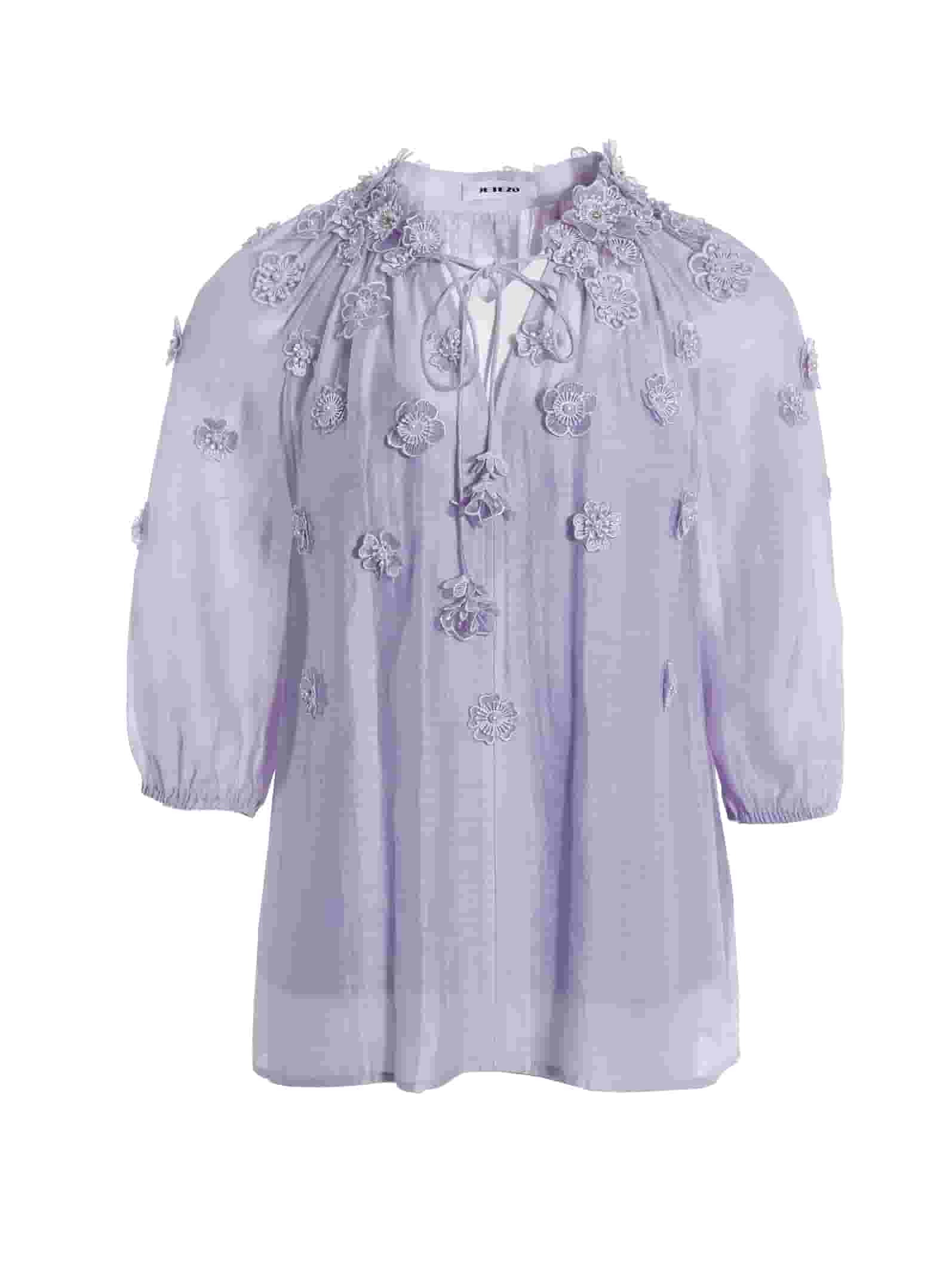 BC1EE106A1 異國花園花圈領上衣