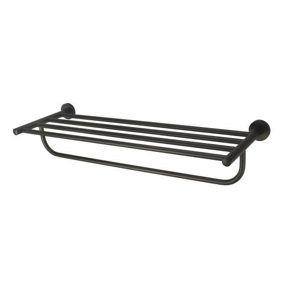 日日商 衛浴系列 STA0056/ BK / S 絲光/霧黑/小 毛巾置衣架