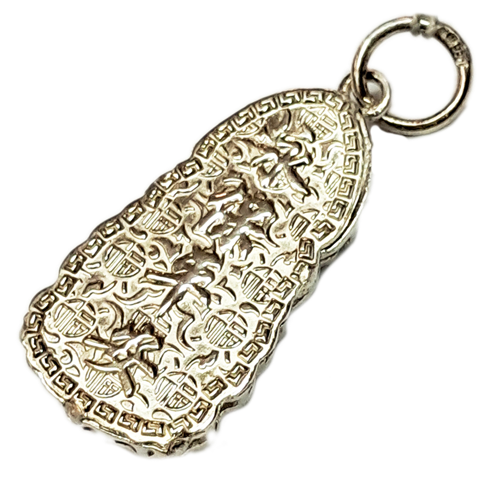 寶瓶觀音{ 925純銀}墜飾2.8公分【十方】148589