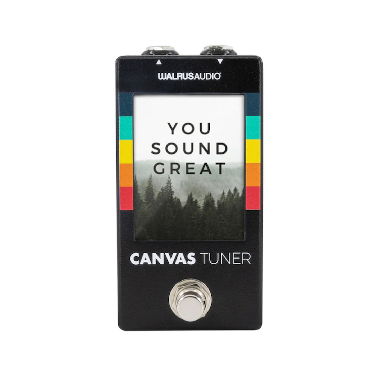 Walrus Audio Canvas Tuner 2.8 英寸TFT LCD 螢幕調音器