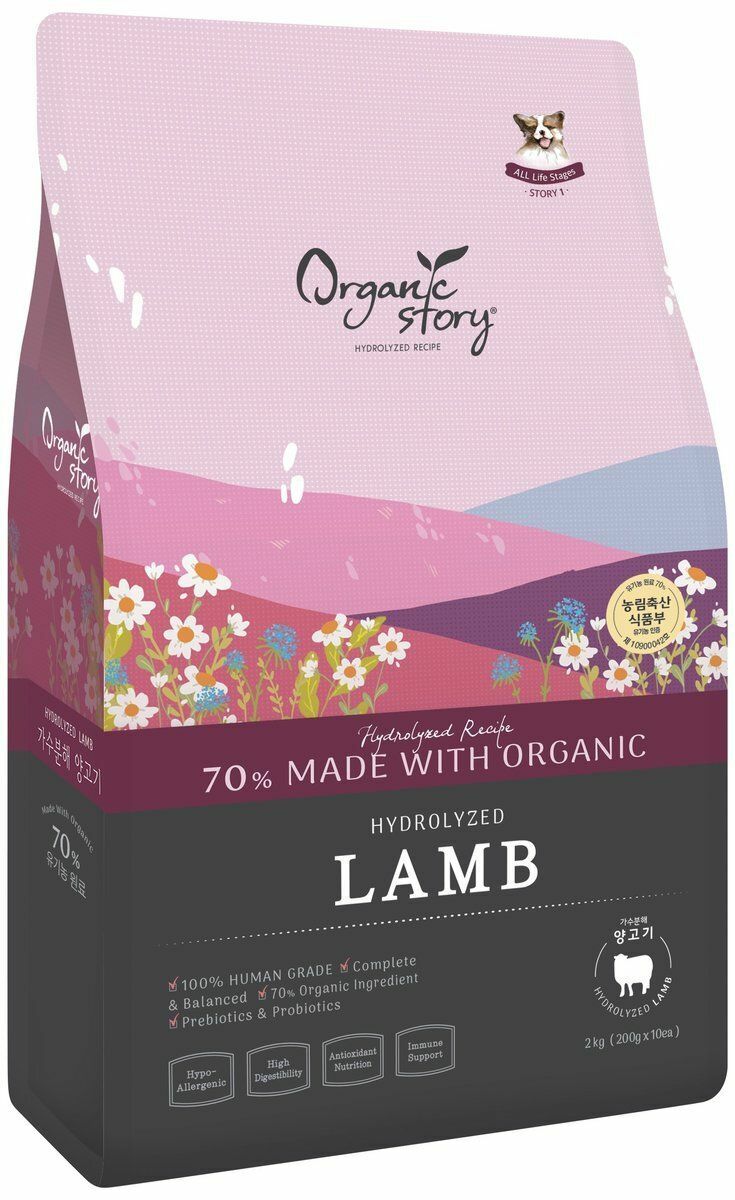 Organic Story 有機物語 - 有機狗糧 6kg (500g x 12)