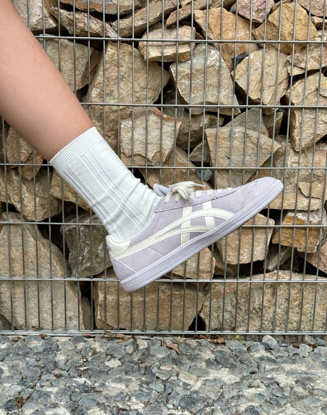 猛虎百態 Onitsuka Tiger Tokuten 鬼塚虎薰衣草紫白紫色麂皮復古德訓鞋