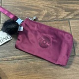 [S] KIPLING LAVISH PURPLE SATIN KI9487 NIMITA WRISTLET WALLET, 882256610222 (SKP282)