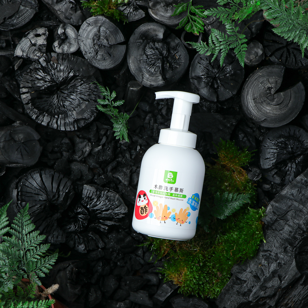 木酢洗手慕斯 340 mL