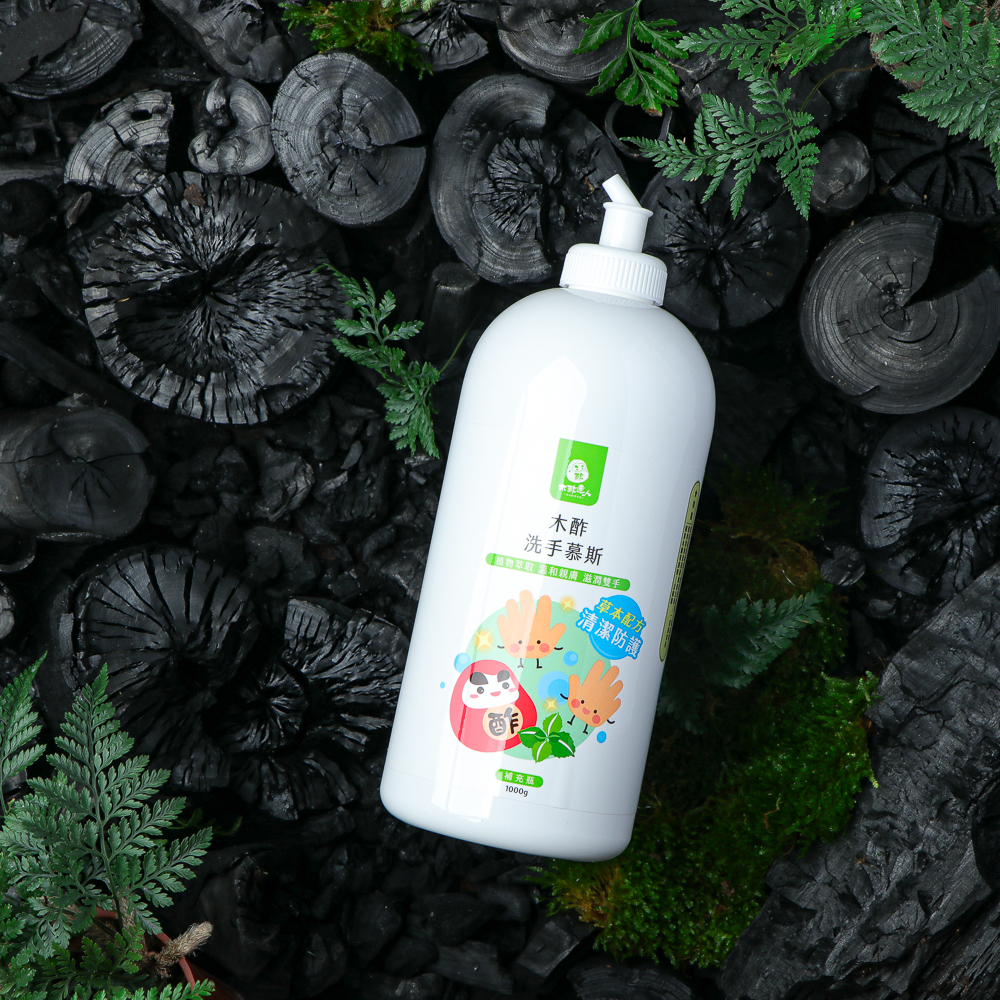 木酢洗手慕斯 1000 mL
