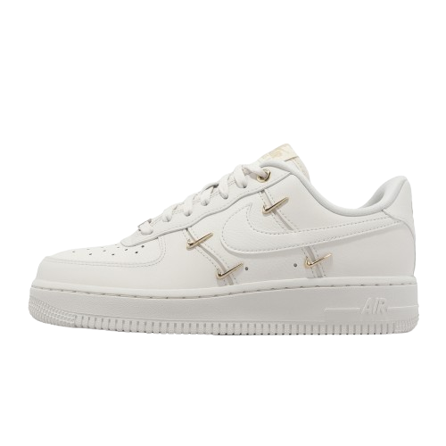 Nike Air Force 1 Mini Gold 小金勾 白底金勾 泫雅同款 女鞋 FV3654-111