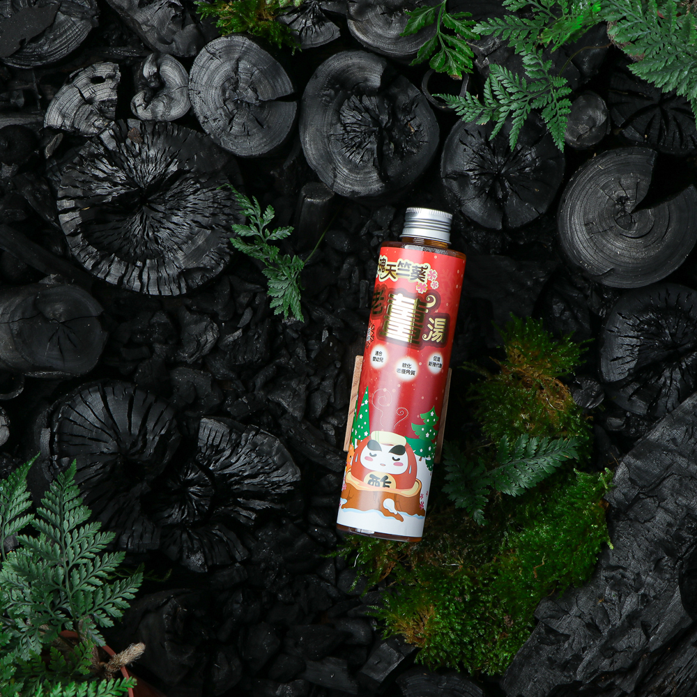 木酢老薑湯200mL-玫瑰天竺葵紅