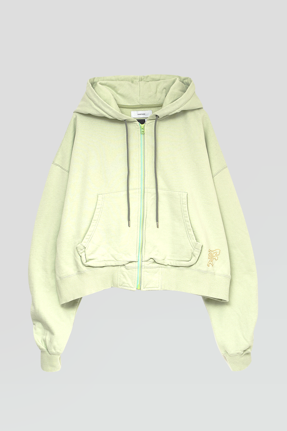 FACETASM｜CROPPED 短版連帽拉鍊外套