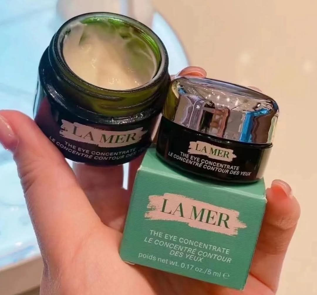 LA MER 海藍之謎濃縮密集修護精華眼霜淡化細紋黑眼圈 小綠瓶15ml