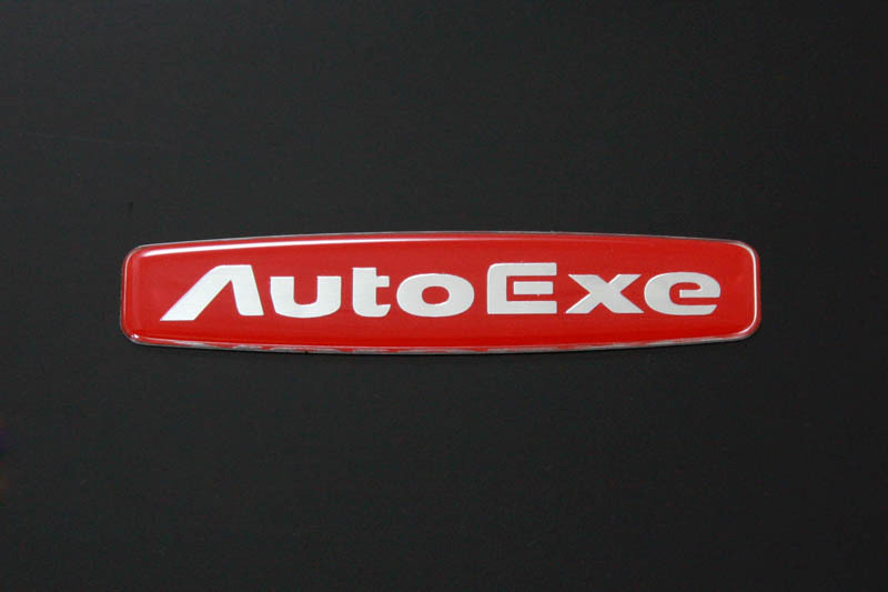 AUTOEXE LOGO 立體貼紙 立體標誌