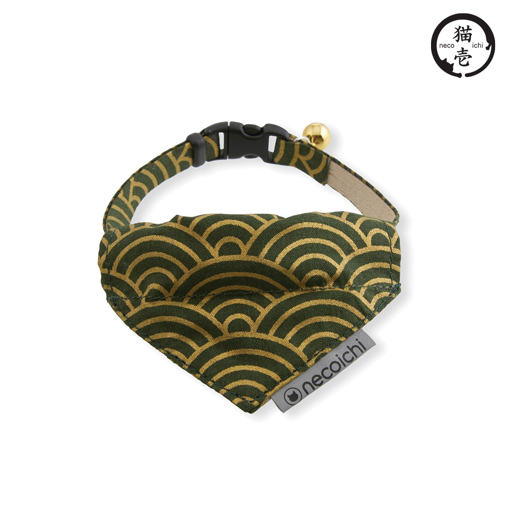 Cat First 領巾安全項圈 綠 美版
