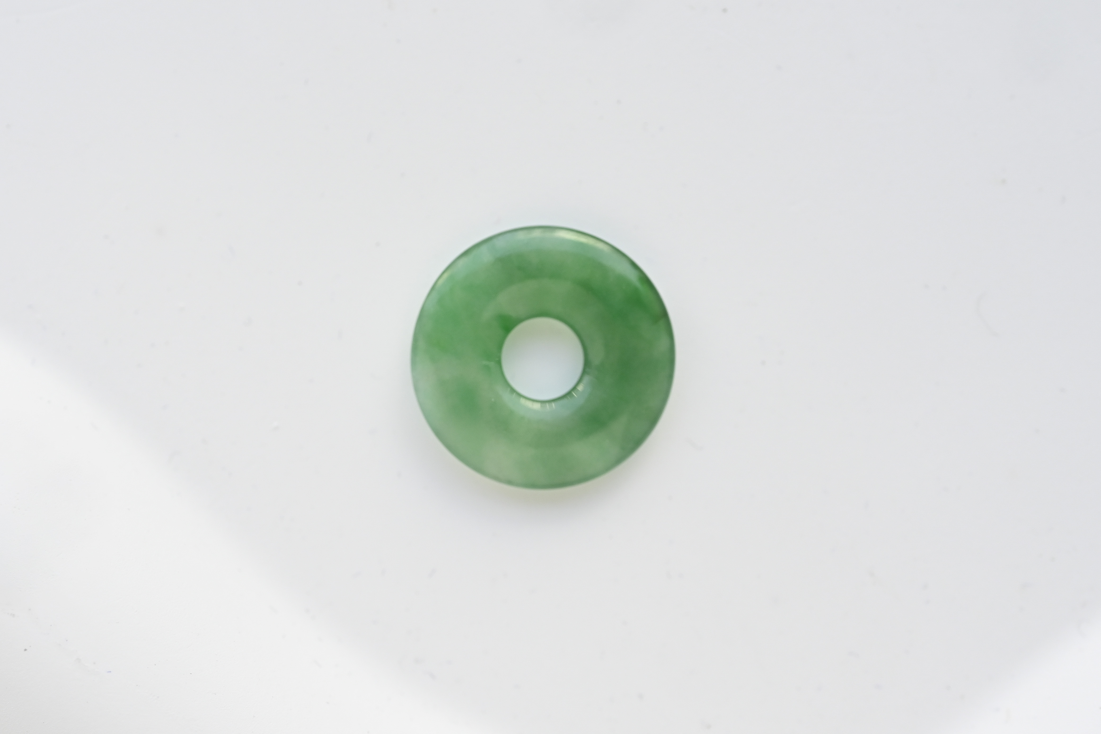 18mm Peace Buckle Natural jade ( Grade A)