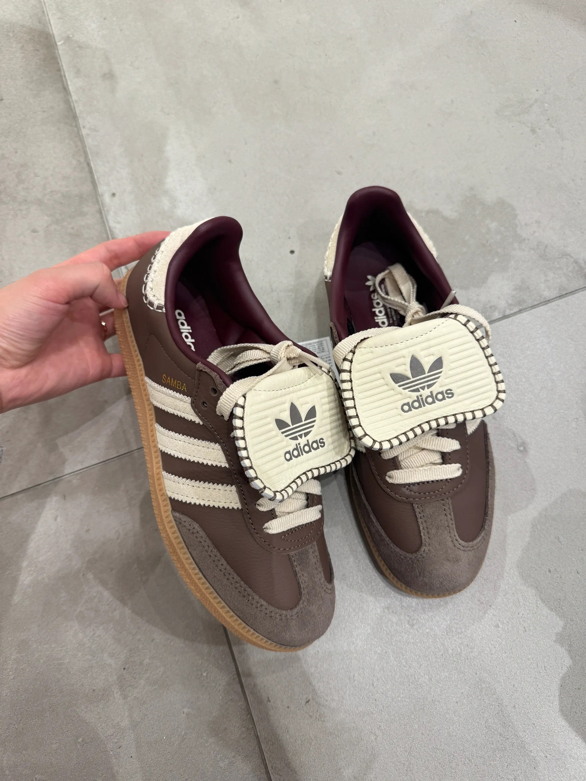 ADIDAS SAMBA LT 摩卡奶油 咖啡色 奶油白 巧克力色 棕色 大地色 外縫線 翻蓋鞋舌 女鞋 JQ6620 / 預購