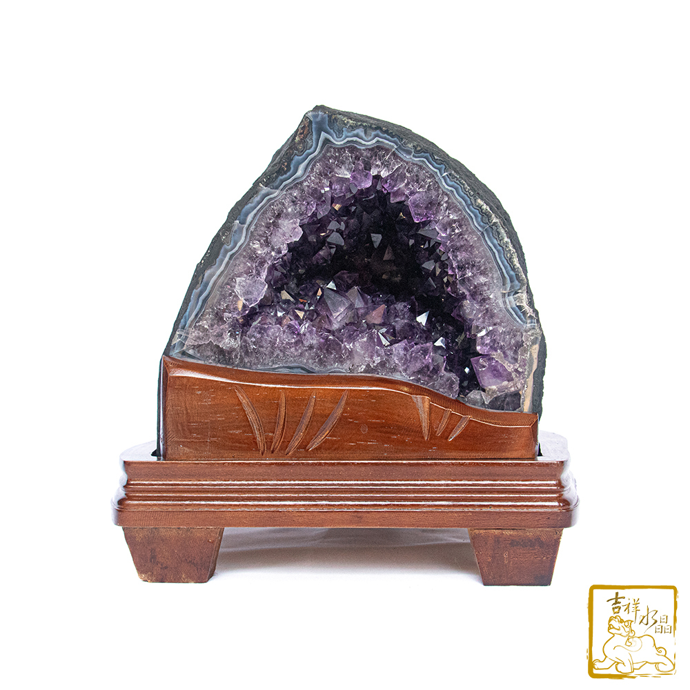 巴西紫水晶洞 13.08kg 財氣福氣