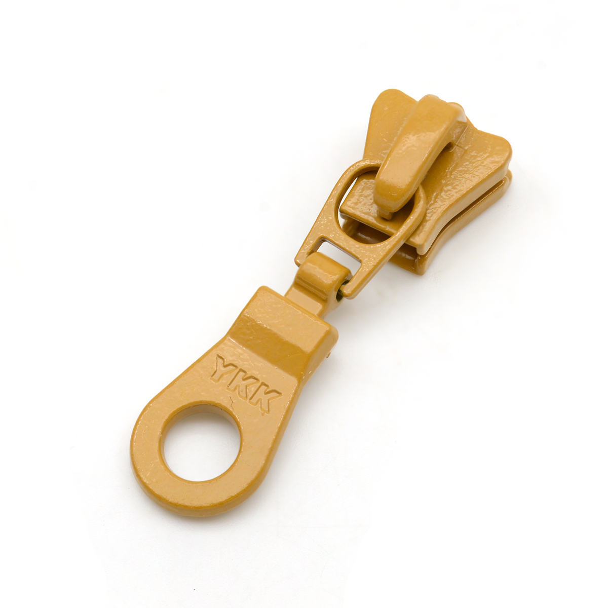 燈泡頭土黃色-5V碼裝拉鍊頭