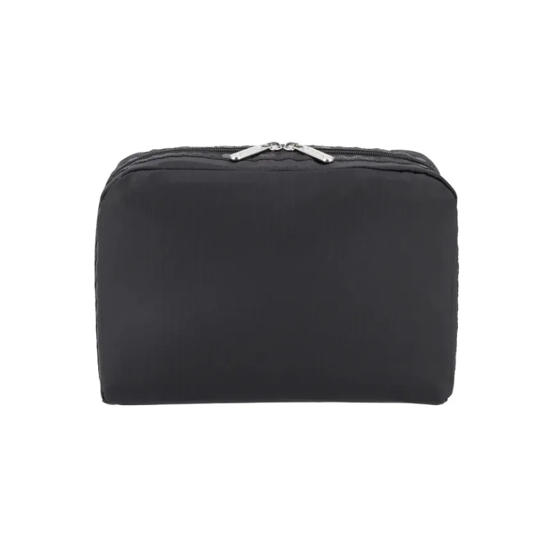EXTRA LARGE RECTANGULAR COSMETIC ( RECYCLED BLACK )