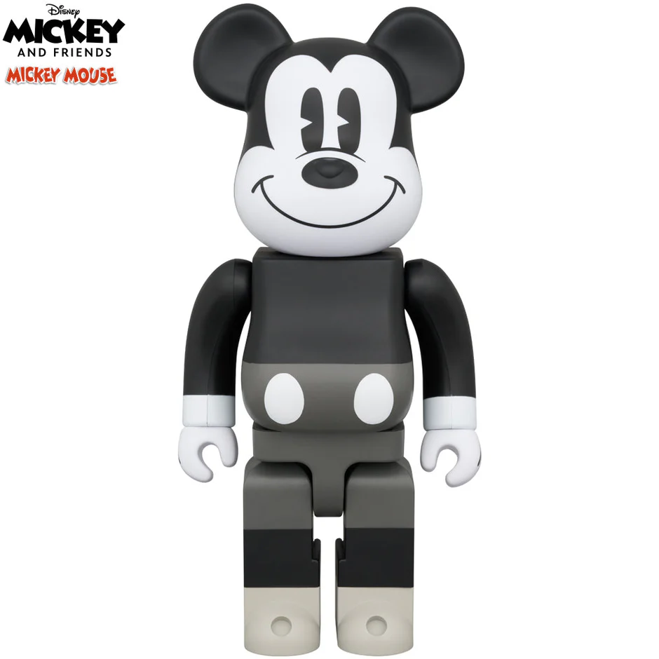 MICKEY MOUSE B&W Ver.（MICKEY MOUSE & FRIENDS） 400％ BE@RBRICK