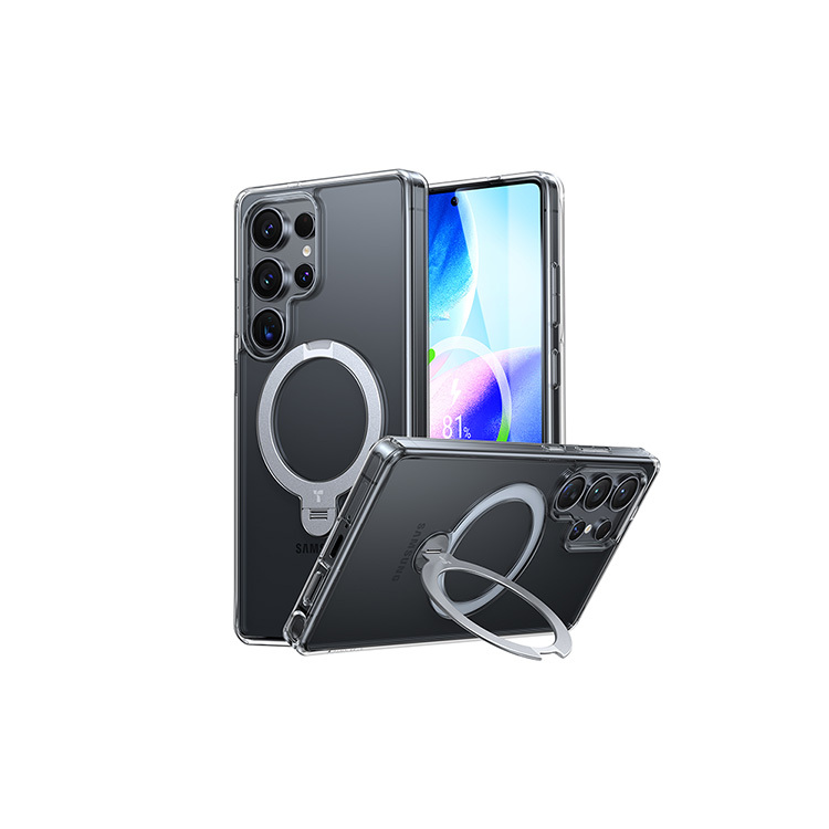 TORRAS Ostand Spin MagSafe相容支架防摔手機殼 for Galalxy S25