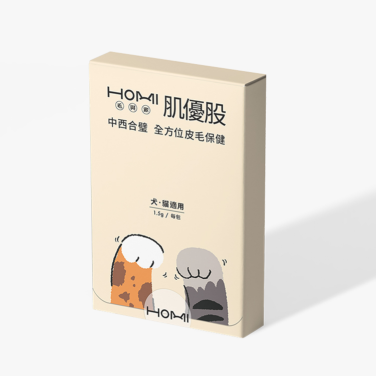 HOMI毛與家 肌優股 皮毛x呼吸道保健粉體驗組｜4入