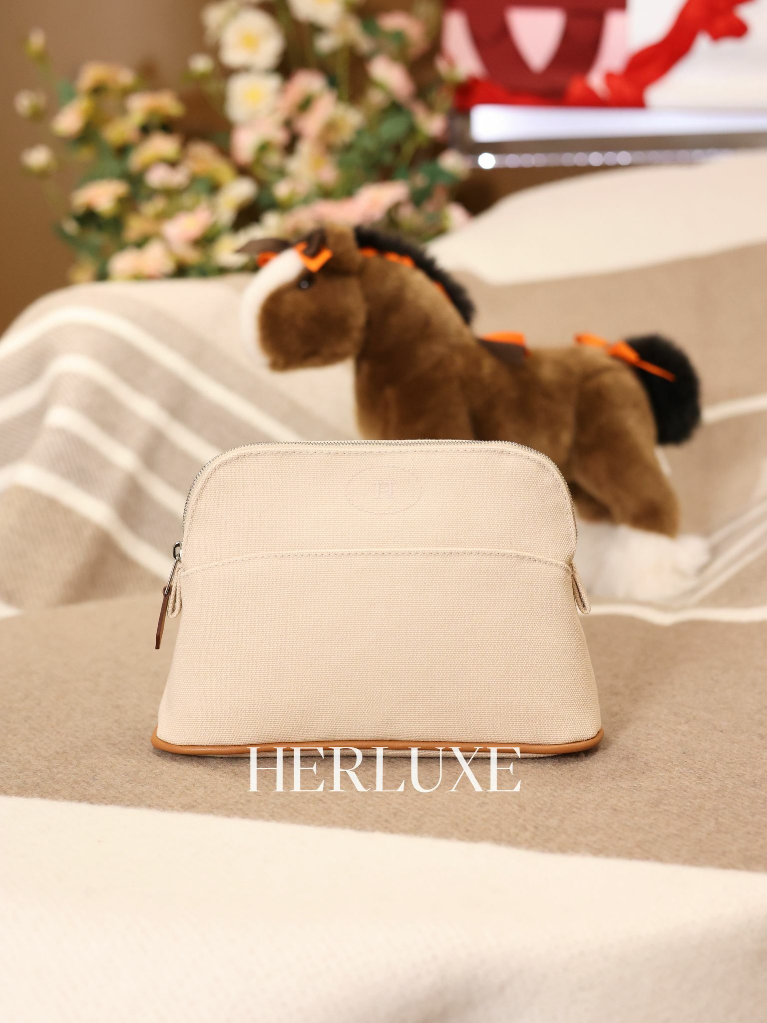 Trousse de voyage bolide mini naturel