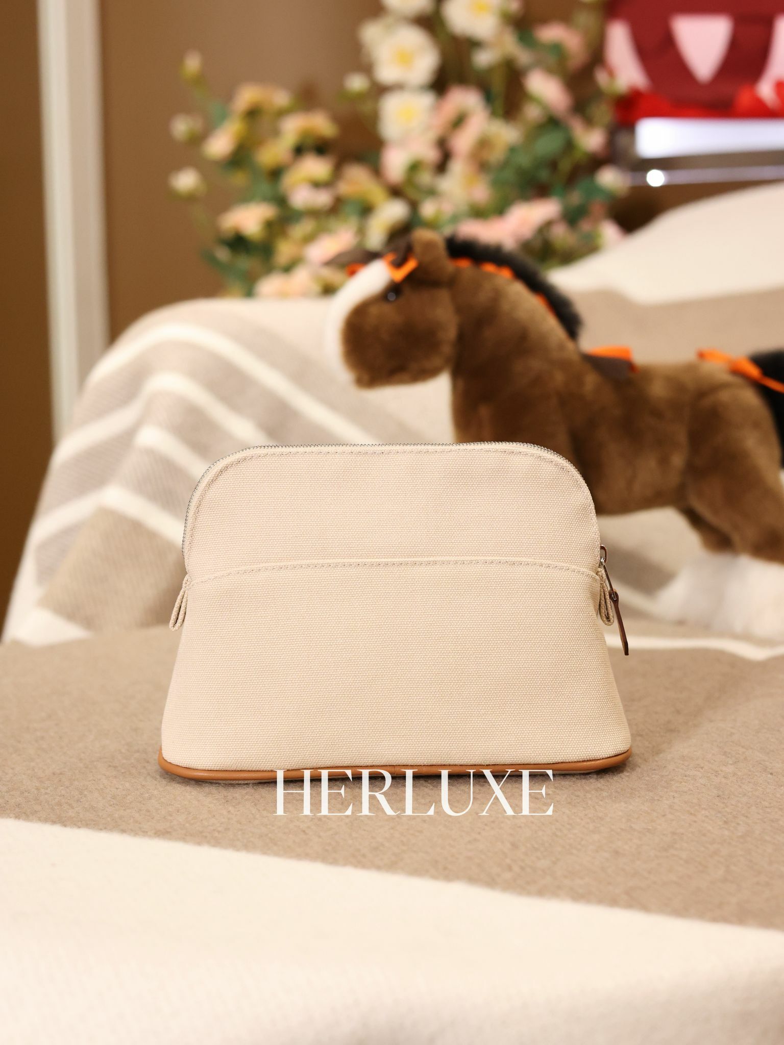 Trousse de voyage bolide mini naturel