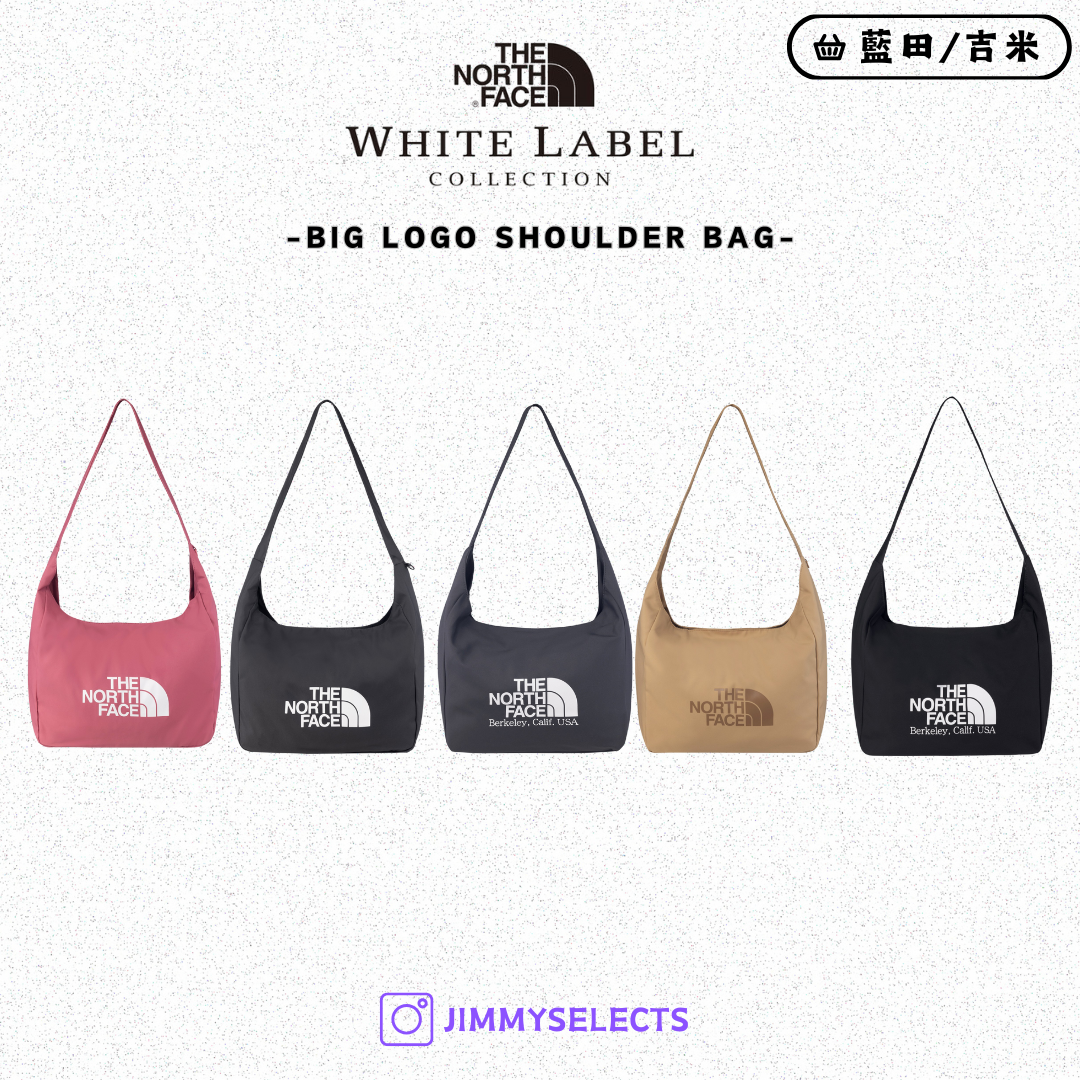 【代購】THE NORTH FACE 北臉 白標 BIG LOGO 肩背包 側背包 NN2PR21
