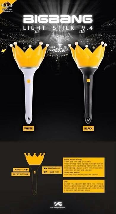 現貨 韓國代購 YG BIGBANG Official Light Stick Ver.4 皇冠燈 應援手燈 四代