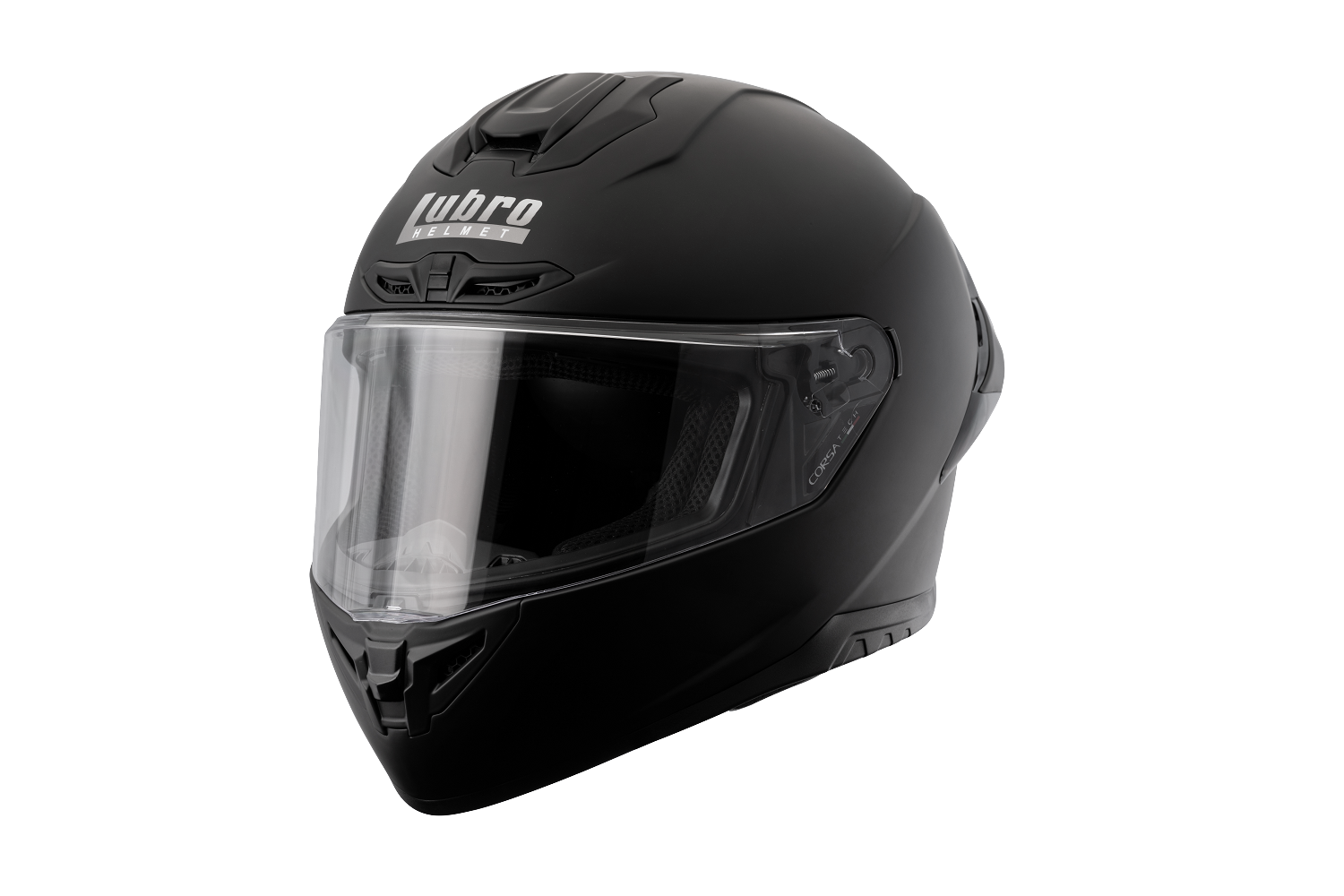 LUBRO CORSA TECH 消光黑 素色 大鴨尾 全罩式帽款