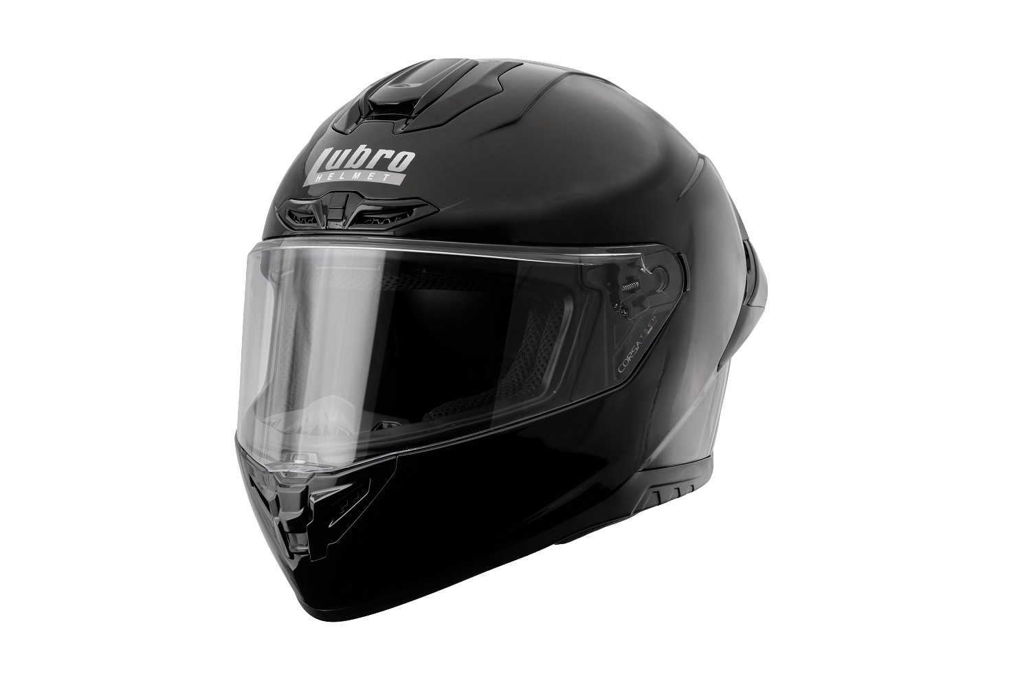 LUBRO CORSA TECH 質感黑 素色 大鴨尾 全罩式帽款