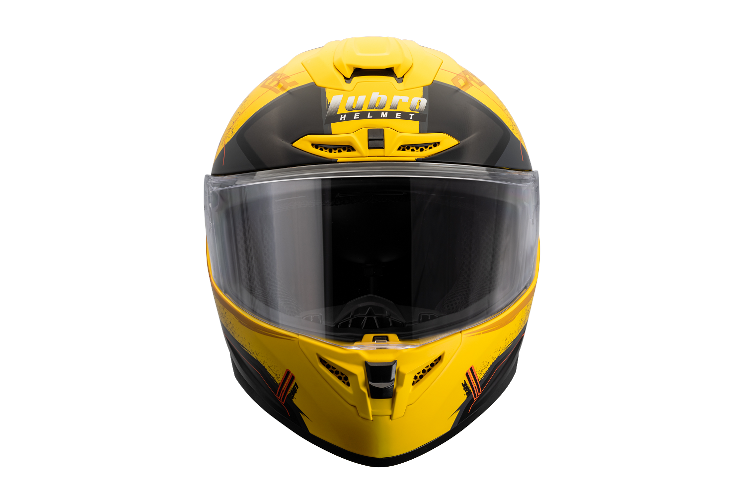 LUBRO CORSA TECH 361黃 彩繪 大鴨尾 全罩式帽款