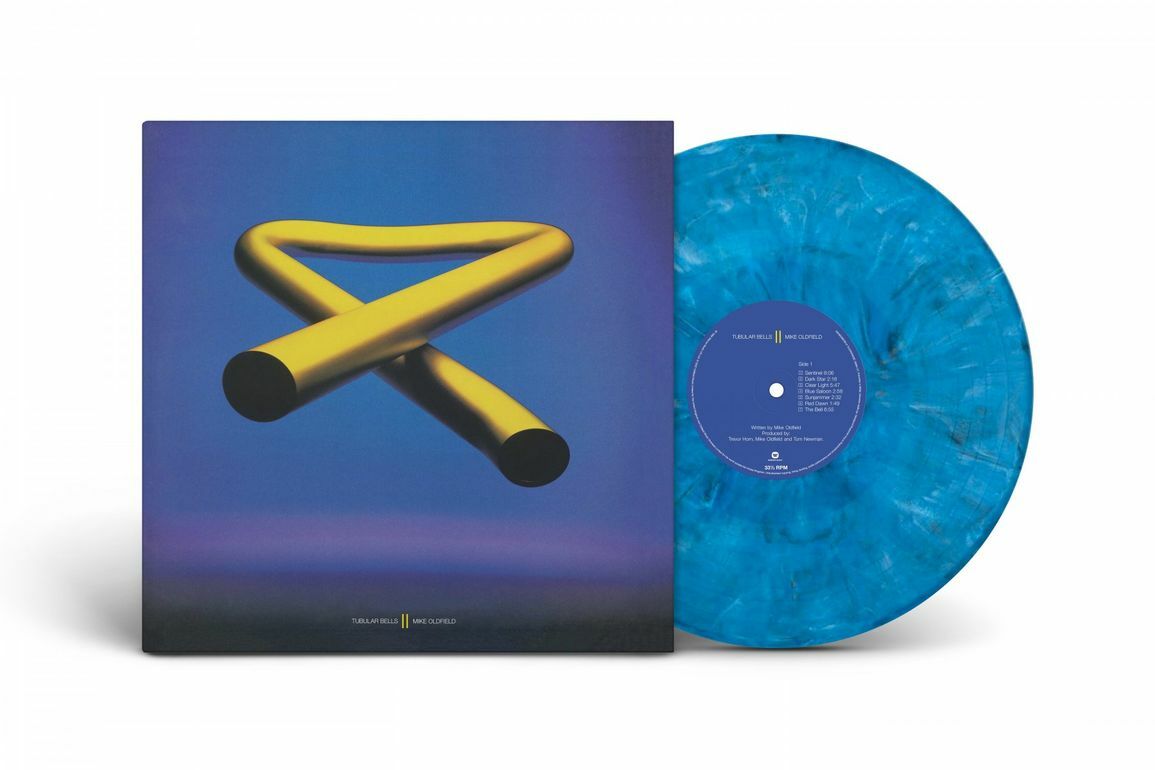 Mike Oldfield - Tubular Bells II LP (Blue Marbled Vinyl)