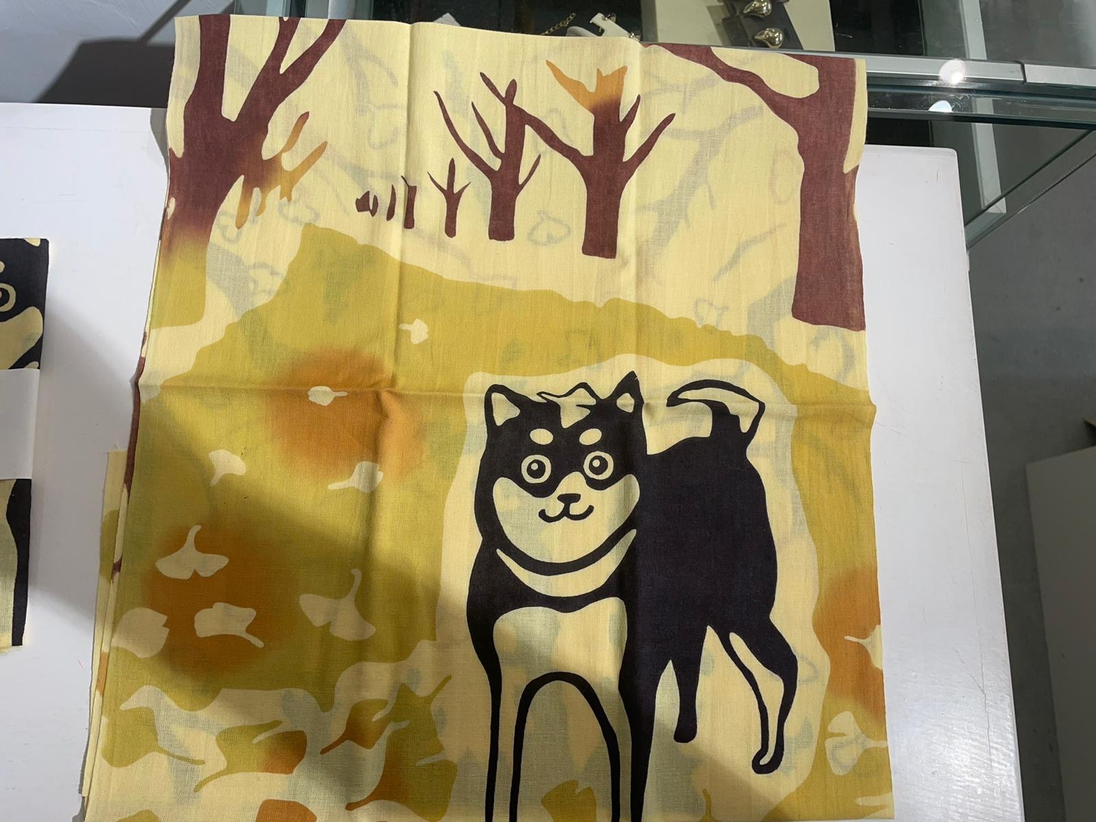 柴犬圍巾 （100% 伊勢木棉）