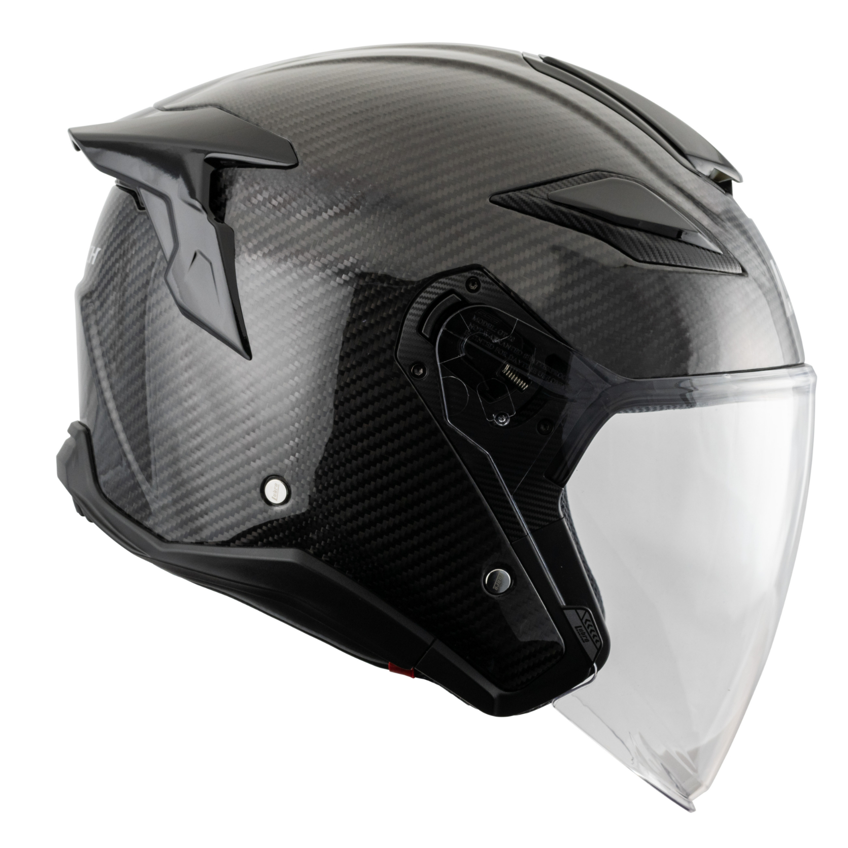 LUBRO GT TECH 碳纖維 內墨片 四分之三罩式帽款