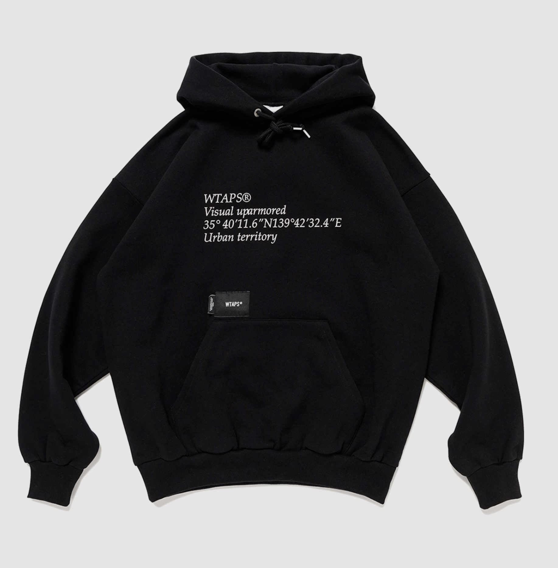 トップス WTAPS 24AW SIGN HOODY COTTON BLACK 03 トップス WTAPS 24AW