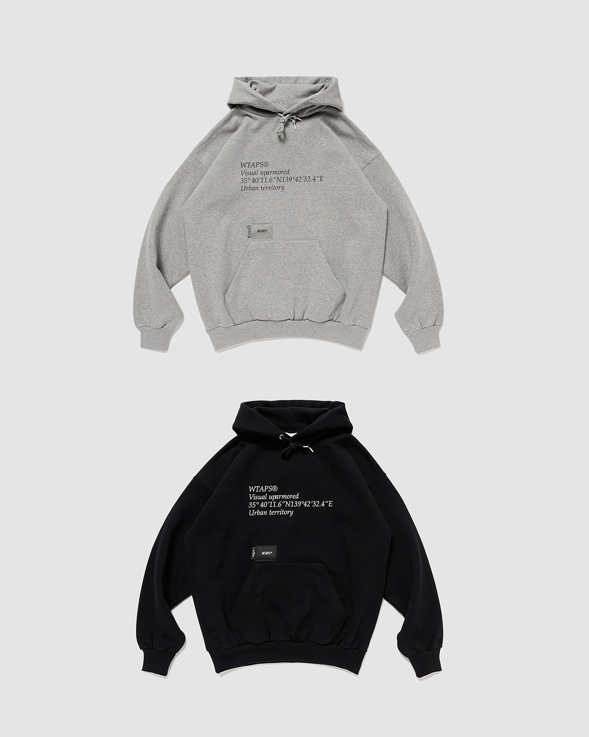 [現貨] WTAPS FW24 PMY HOODY / COTTON | Black / Gray