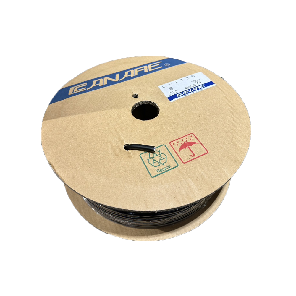 Canare CANARE / L-2T2S 100米頂級雙芯訊號線 (日本製造)(黑)