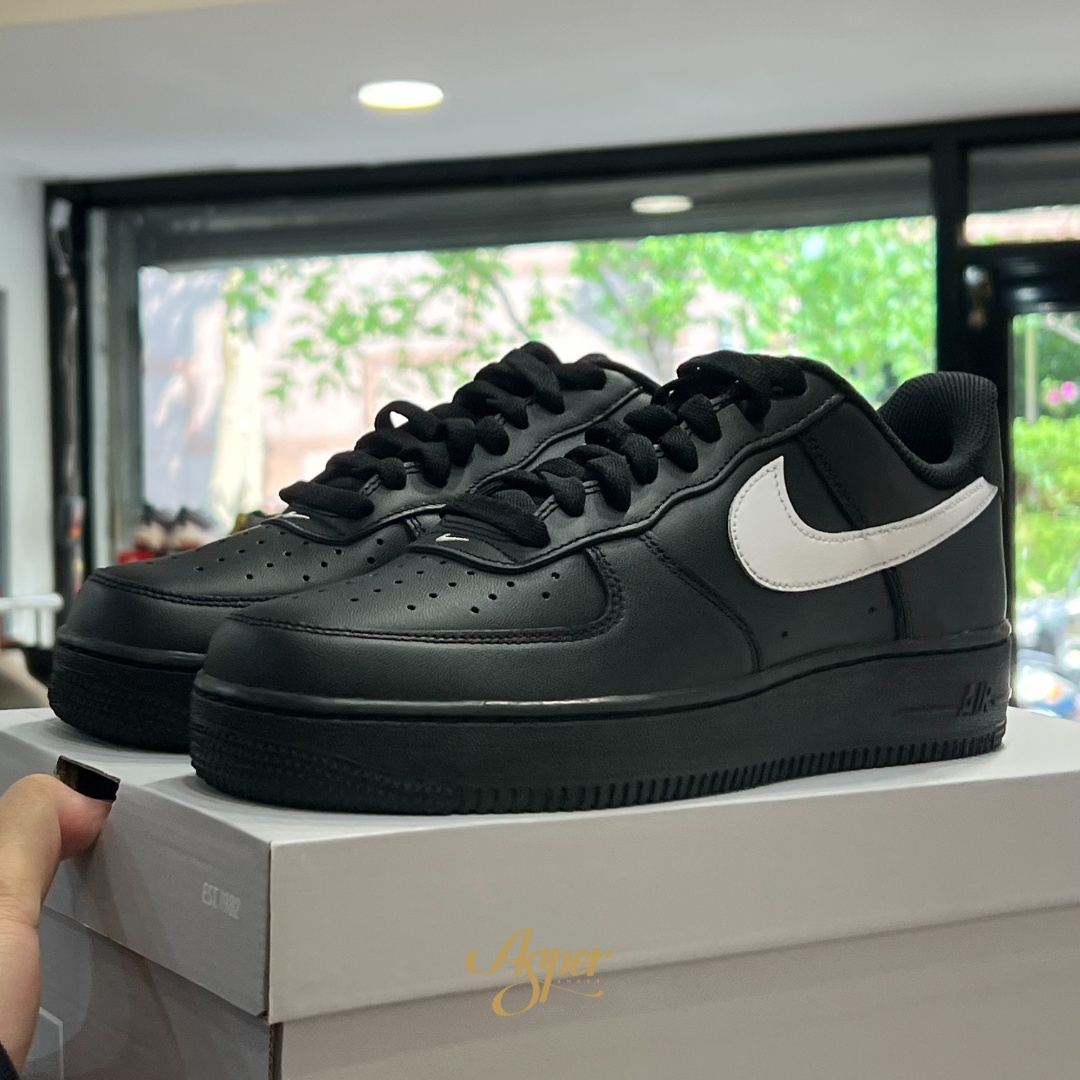 Nike Air Force 1 '07 黑底白勾 男鞋 FZ0627-010