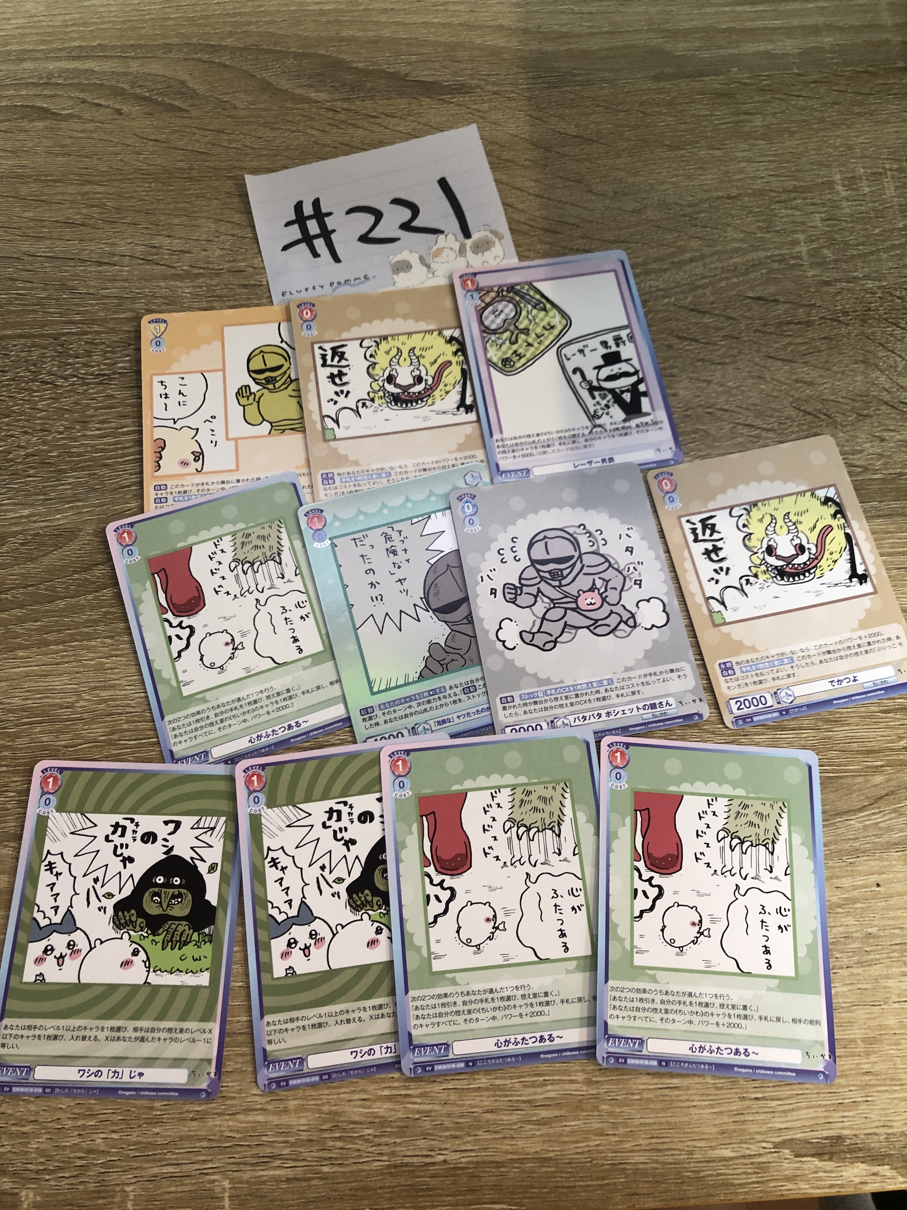 CHIIKAWA    AK69 SET#221