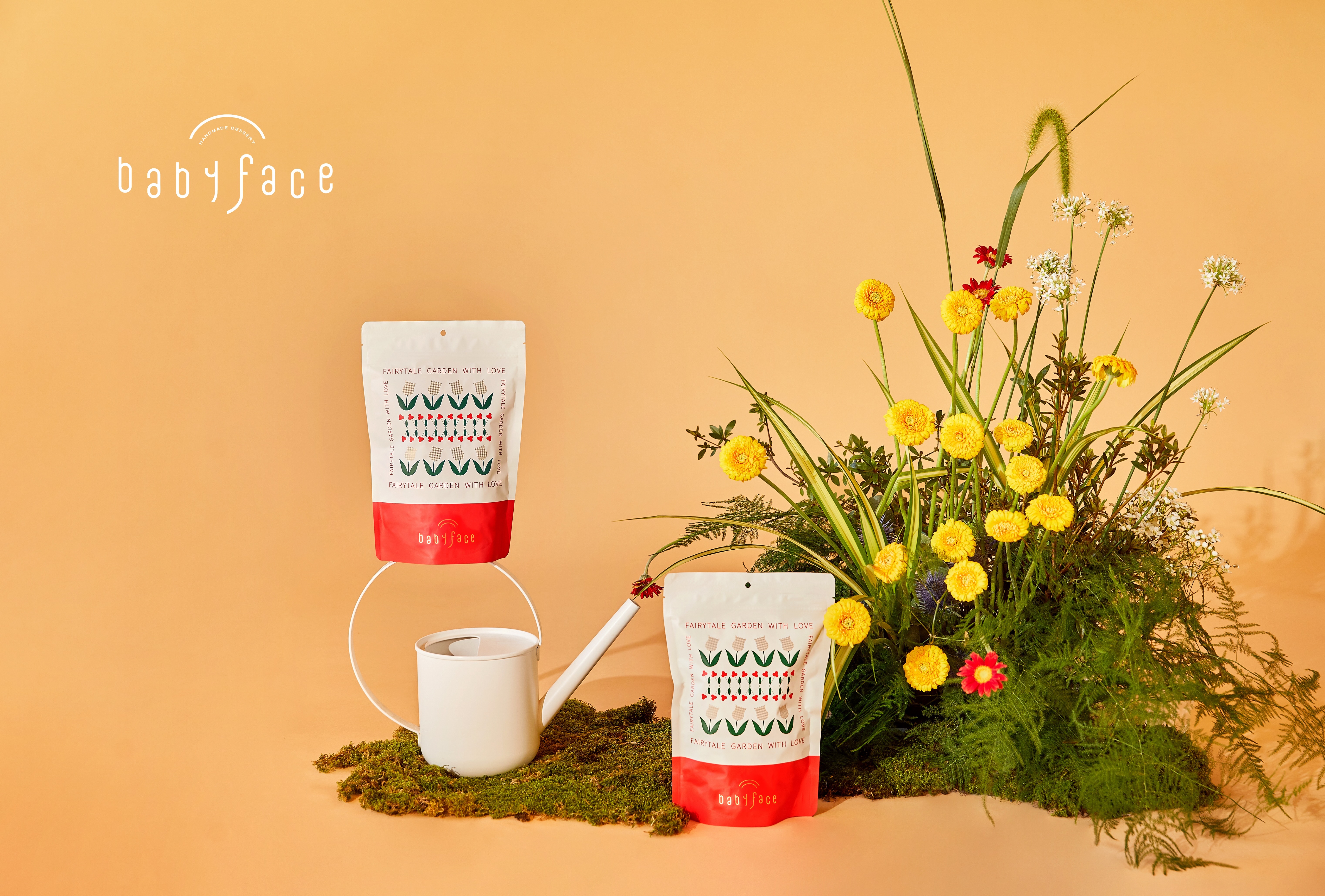 【babyface】奇想花園-朵朵泡芙獨享包24入組