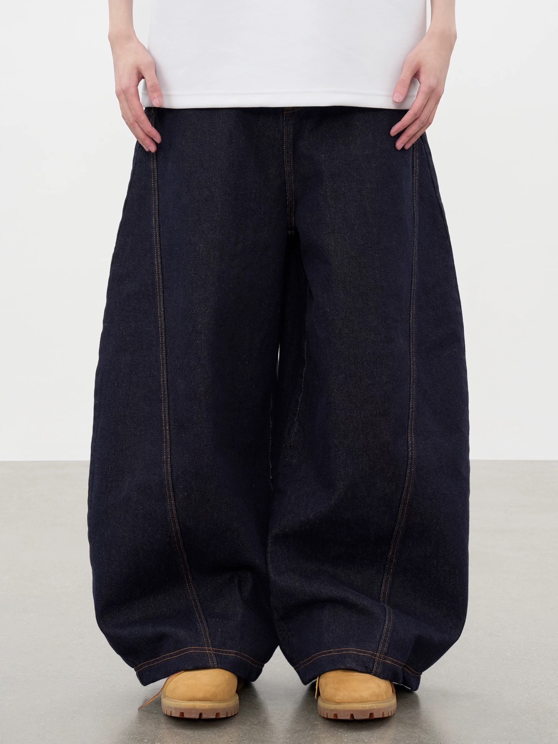 AFGK 美式復古單寧原牛酵洗彎刀牛仔褲 A FEW GOOD KIDS