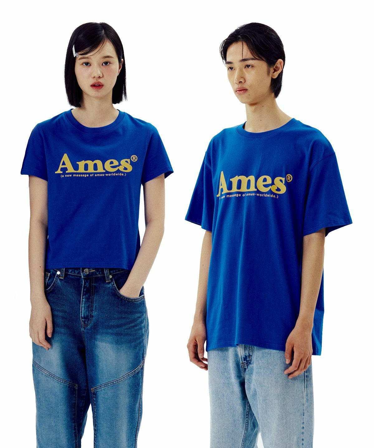 AMES WORLDWIDE BASIC LOGO TEE