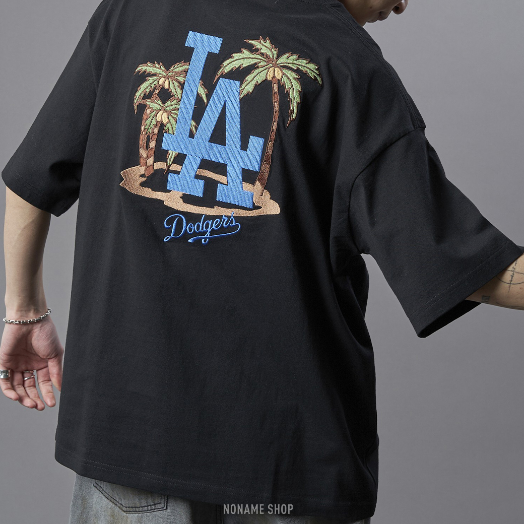 MLB 美國 職棒 大聯盟 刺繡 印花 塗鴉 短袖 六色 (男款)