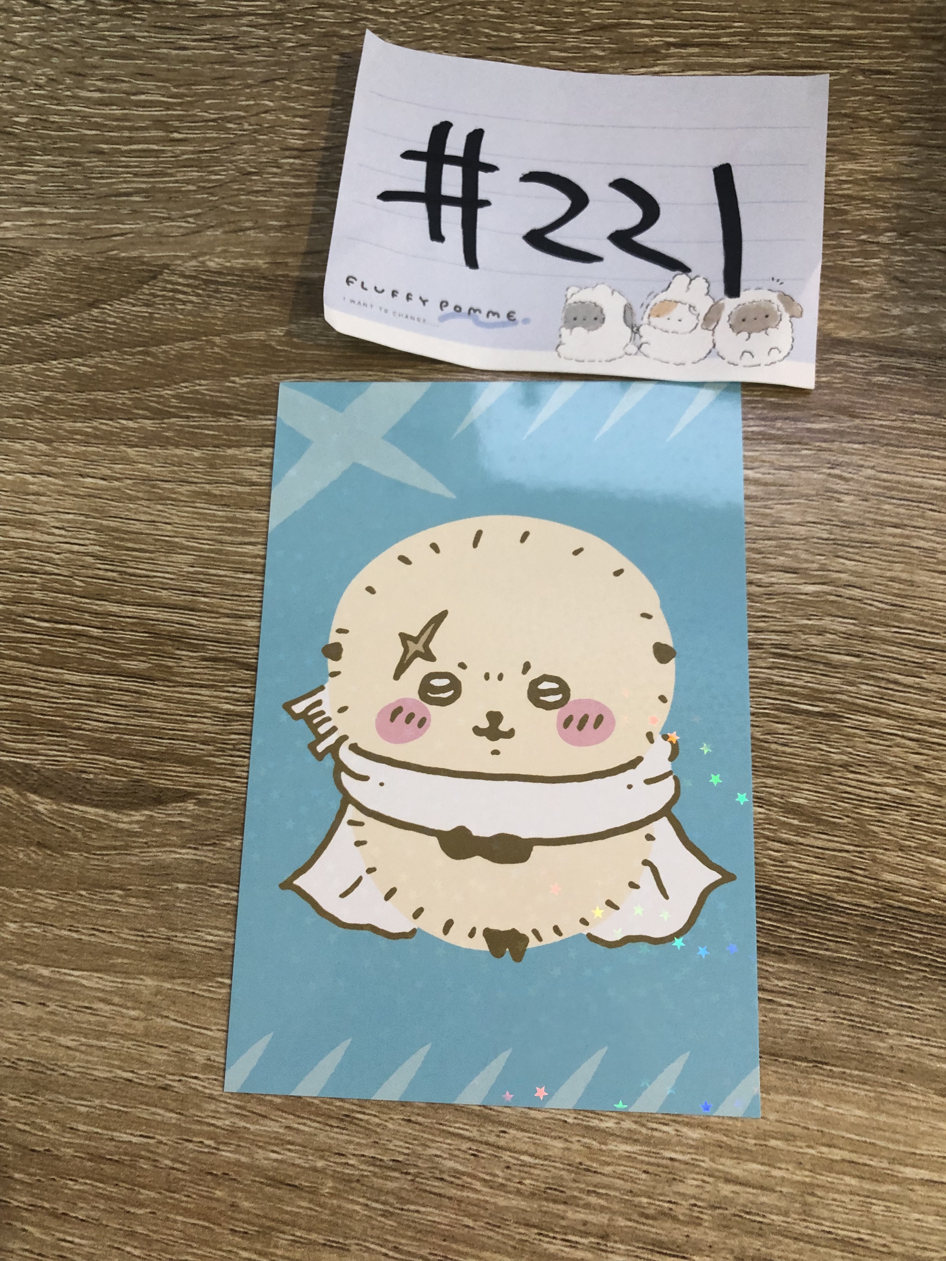 CHIIKAWA 海獺  紙品#221