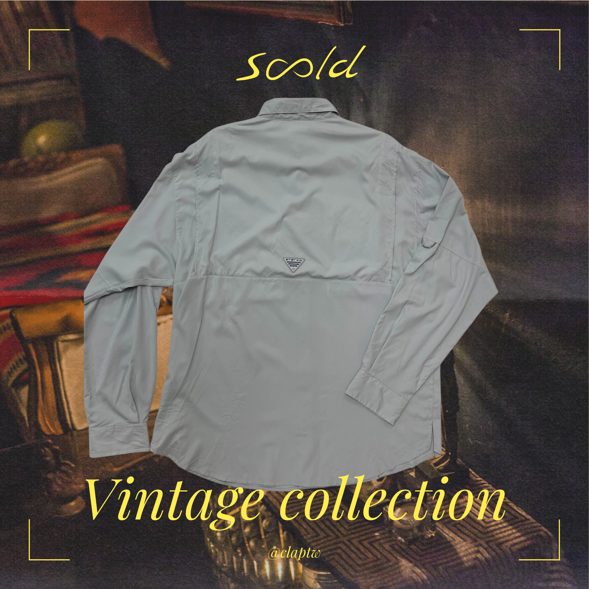 Columbia Omni-Shade 戶外機能防曬長袖襯衫｜水泥灰