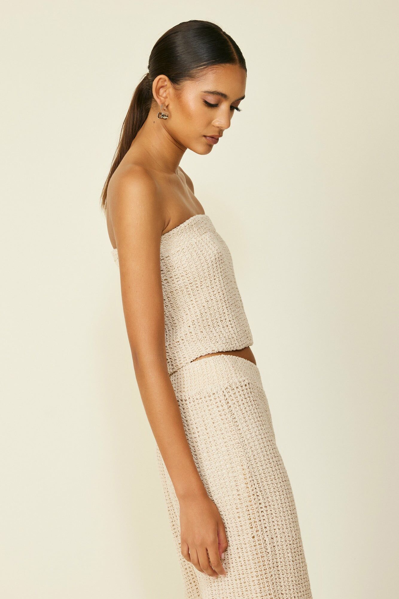 Paraiso Top 編織平口上衣