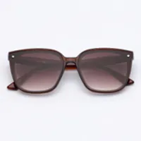 [S] RECLOW BROWN SNOW SUNGLASS, SZZ557 (SZZ557)